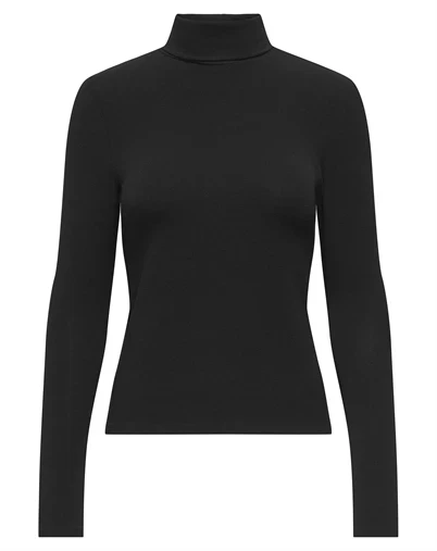 Only - ONLGlamour Langærmet Trøje - Black